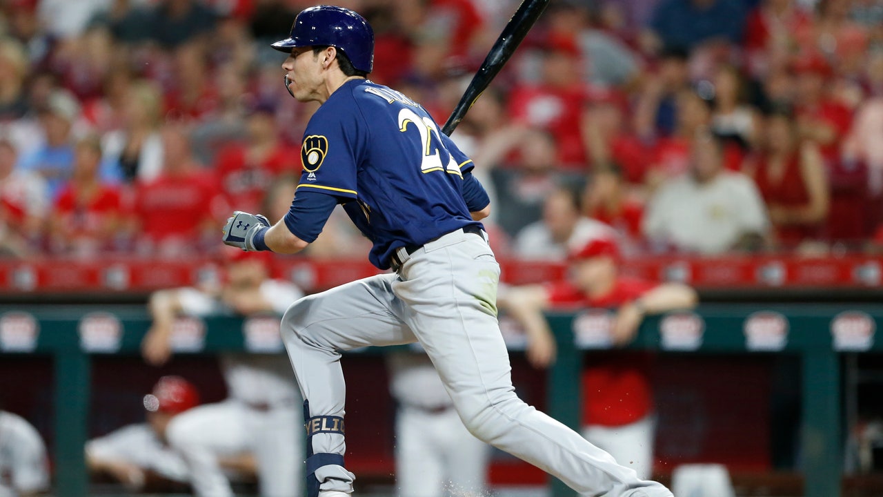 Yelich hits 30th homer as Brewers rally to beat Reds 8-6